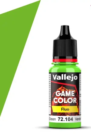 [ VAL72104 ] Vallejo Game Color Fluo Green 18ml Superprijs