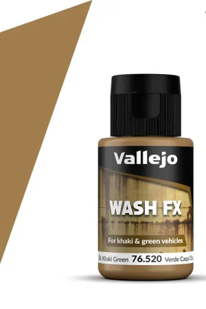 [ VAL76520 ] Vallejo Model Wash Dark Khaki Green 35 ml Superprijs