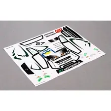Weekendaanbieding [ VTR219000 ] Vaterra Andros Rallycross Sticker sheet