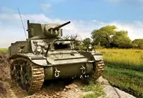 [ ZVE6265 ] Zvezda US LIGHT TANK M3A1 STUART 1/100 Uitverkoop