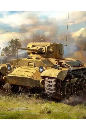 [ ZVE6280 ] Zvezda British Infantry Tank "Valentine II" 1/100 Bestseller