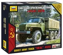 [ ZVE7417 ] Zvezda soviet army truck ural 4320 Betrouwbaar