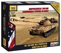 [ ZVE7422 ] Zvezda US 155-MM SELF PROPELLED HOWITZER M-109A2 Koopje