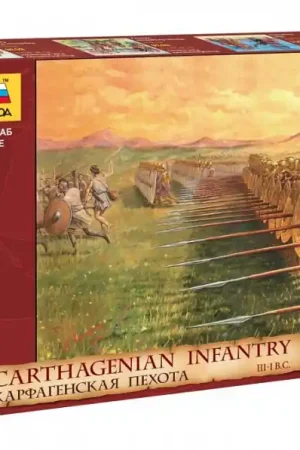 [ ZVE8010 ] Zvezda Carthagenian Infantry 1/72 Betrouwbaar