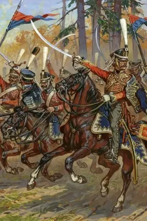 [ ZVE8055 ] Zvezda Russian Hussars Napoleonic Wars 1812-1814 1/72 Must-Have
