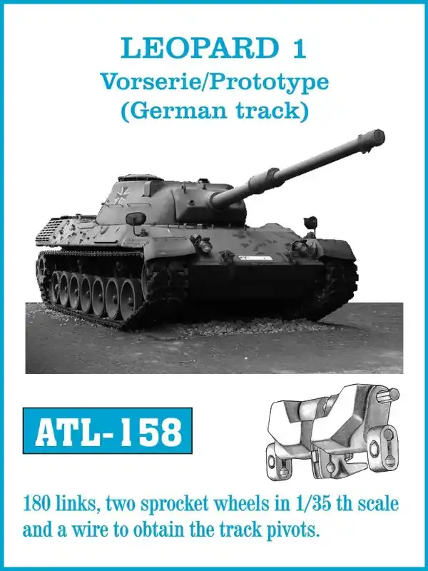 Leopard 1 Vorserie / Prototype (German track) Friul ATL-158 Koop Online