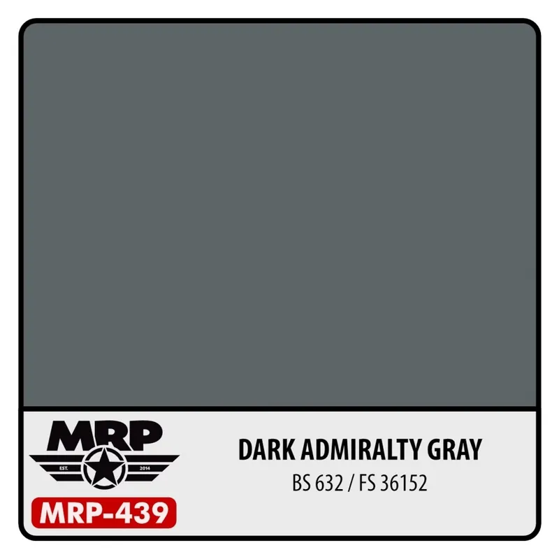 Mister Paint MRP-439 – Dark Admiralty Grey (BS 632 / FS 36152) Direct Beschikbaar