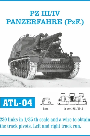 Fabrieksprijs PZ III/IV / Panzerfahre (Pz.F.) Friul ATL-004