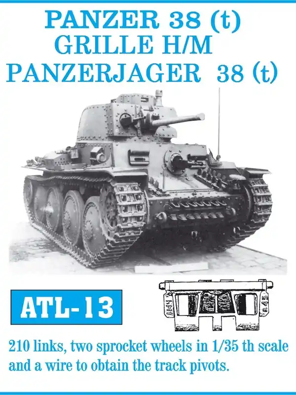 Aanbieding Panzer 38 (t) / Grille-Marder III. / Grille H/M Panzerjager 38(t) Friul ATL-013