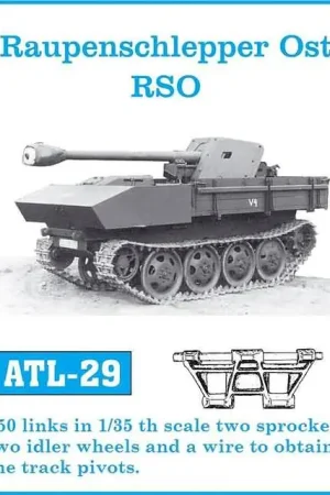 Lage Kosten Raupenschlepper Ost RSO Friul ATL-29