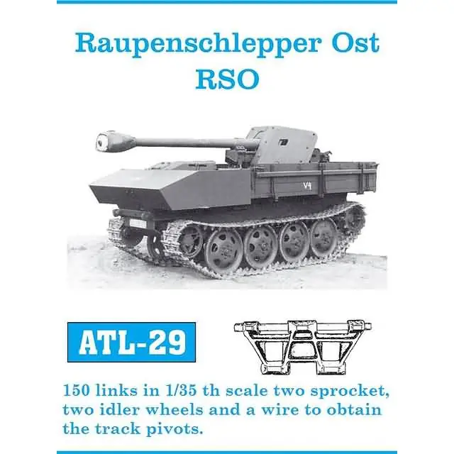 Lage Kosten Raupenschlepper Ost RSO Friul ATL-29