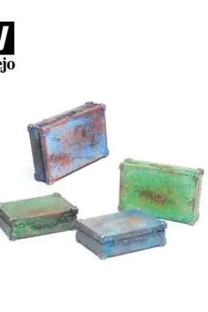 1/35 Metal Suitcases Vallejo sc226 Snelle Levering