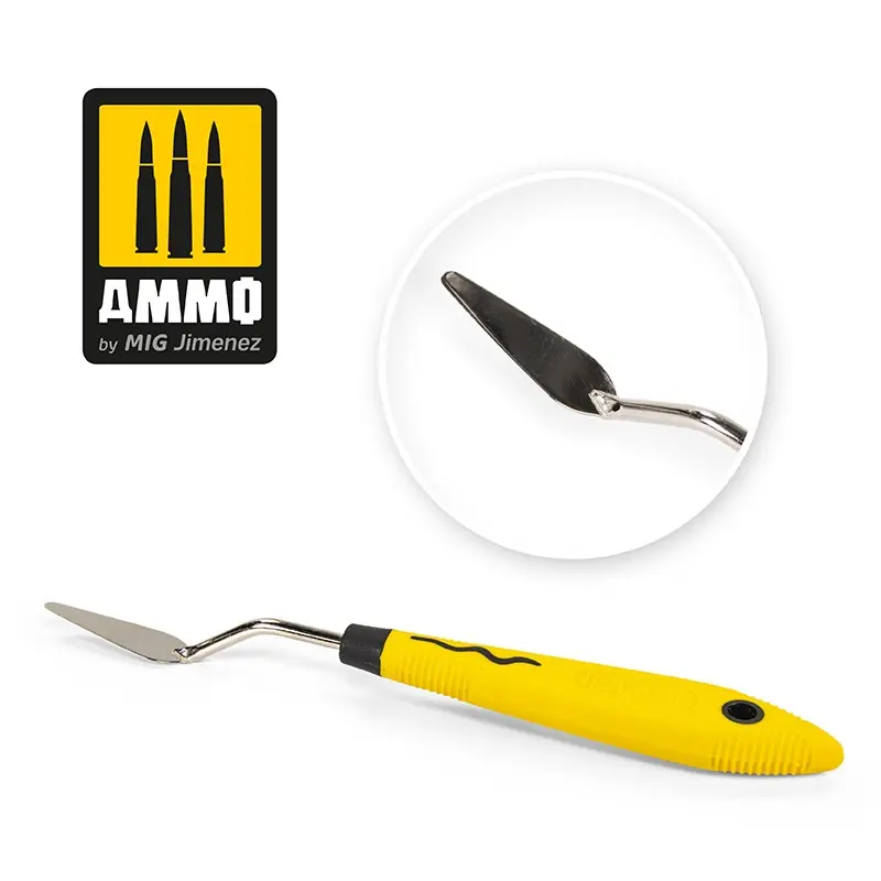 Drop Shape Small Palette Knife Ammo Mig 8680 Beperkt Aanbod