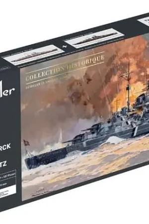 1/400 Bismarck + Tirpitz TWINSET Heller 85078 Express Levering