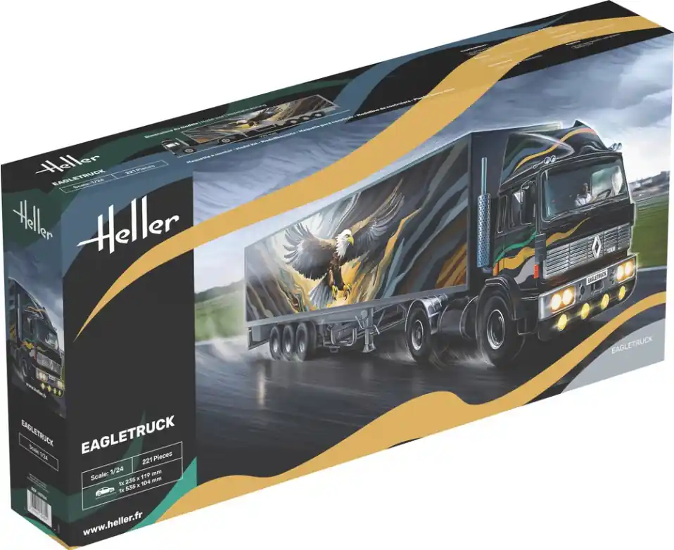 1/24 Eagle Truck Heller 80784 Gereduceerde Prijs