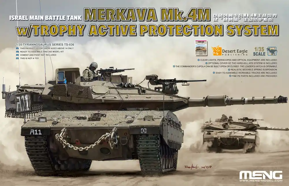 Exclusieve Aanbieding 1/35 Merkava Mk.4M w/ Trophy APS Meng TS-036