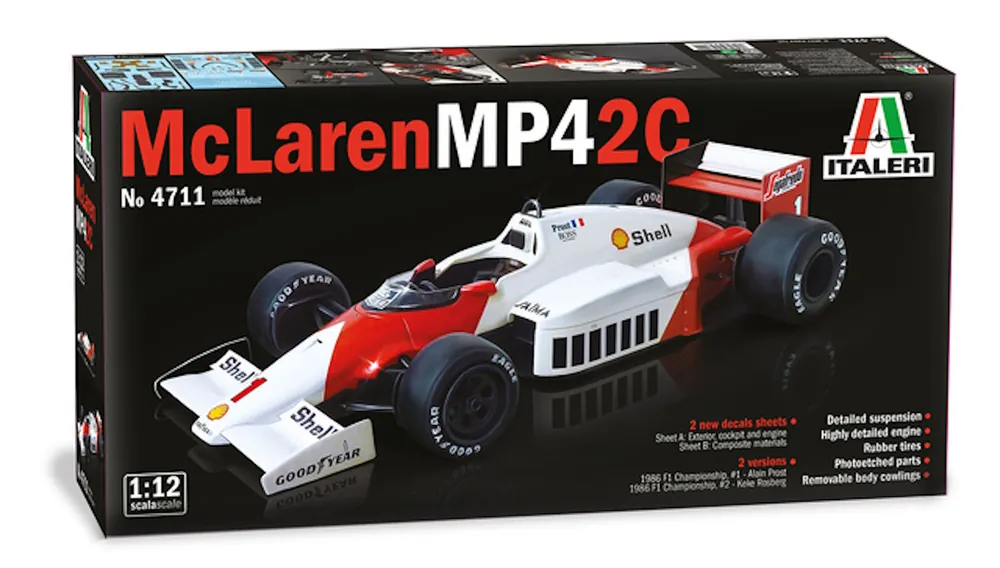 1/12 MCLAREN MP4 2C Italeri 4711 Snelle Levering