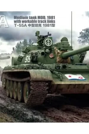 1/35 T-55A Medium Tank Mod. 1981 RFM 5098 Betrouwbaar