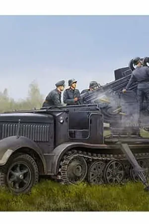 1/35 German 5cm FlaK 41 auf Selbstfahrlafette (Sd.Kfz.7/2) Trumpeter 09513 Gereduceerde Prijs