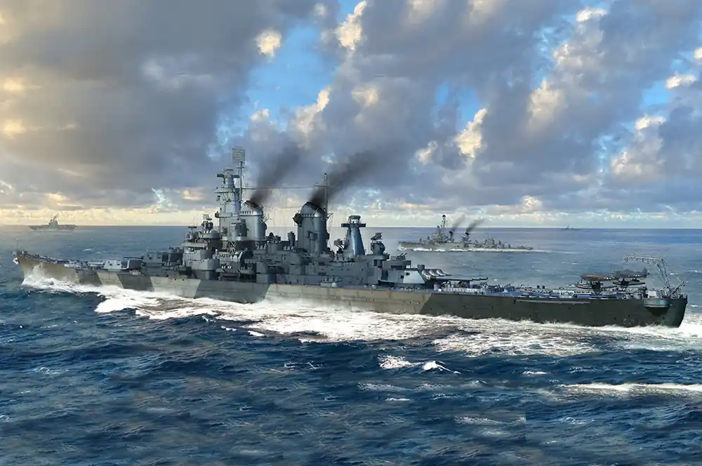 Koopje 1/700 USS Iowa BB-61 Trumpeter 06749