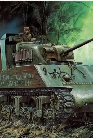 1/35 USMC M4A2 (75) ‘Pacific Theater’ Academy 13562 Bestseller