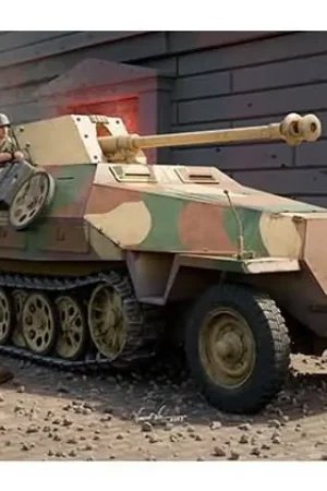 1/16 Sd.Kfz. 251/22 Ausf.D Trumpeter 00943 Laatste Versie