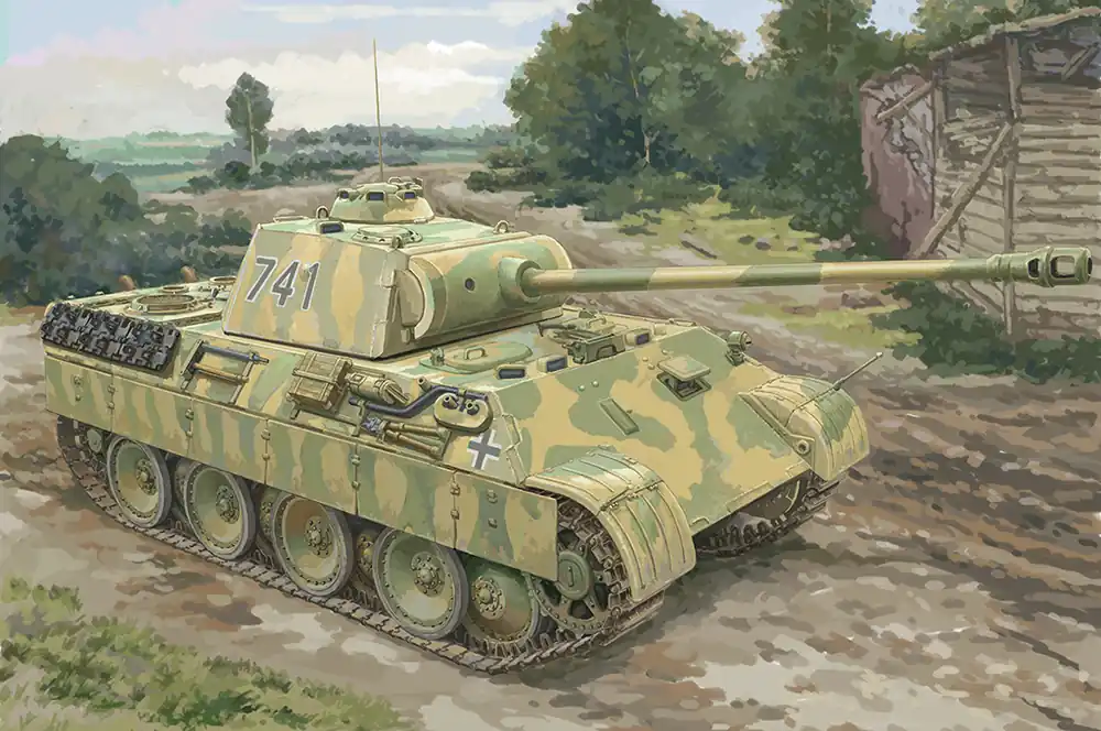 Uitverkoop 1/48 Sd.Kfz.171 Pz.Kpfw. V Ausf. A Hobbyboss 84830