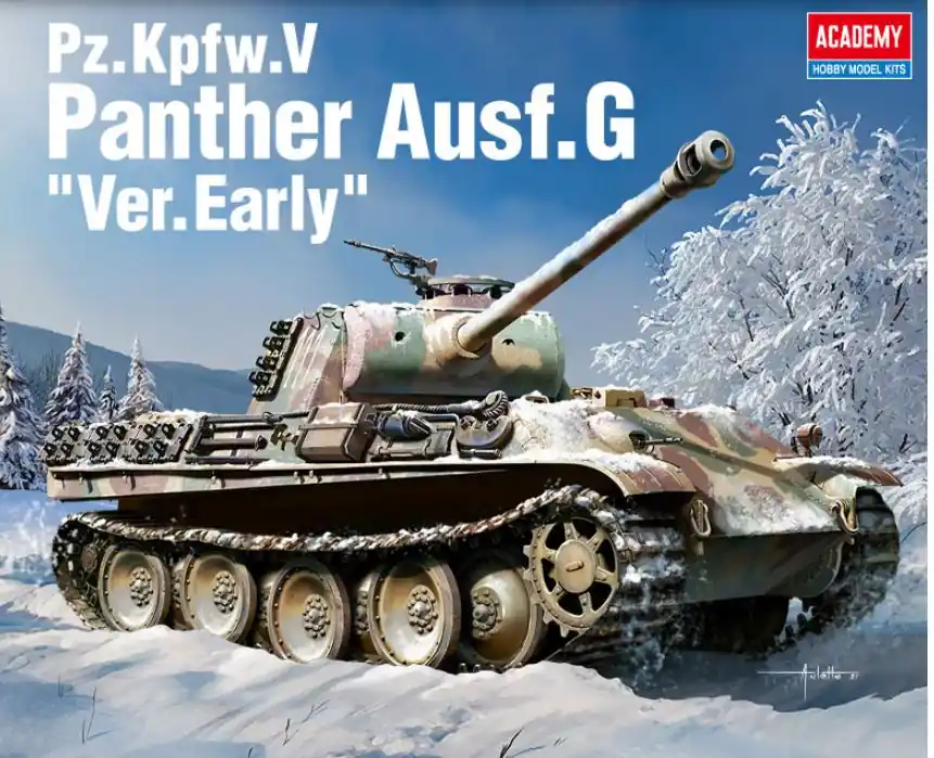 1/35 Pz.Kpfw.V Panther Ausf.G Ver. Early Academy 13529 Korting