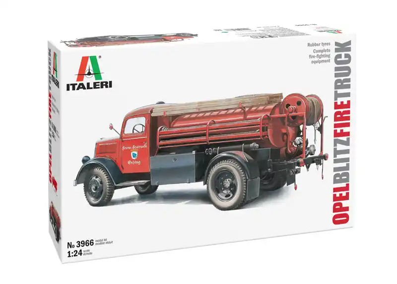 1/24 Opel Blitz Fire Truck Italeri 3966 Flitsaanbieding