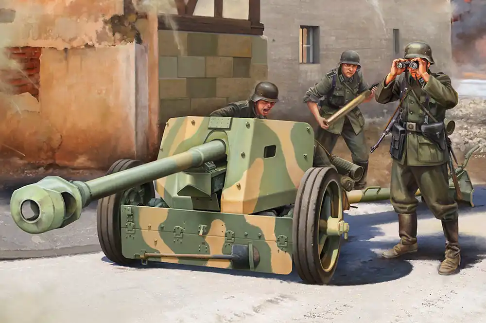 1/16 German Pak 40 7.5cm Anti-Tank Gun I Love Kit 61608 Weekendaanbieding