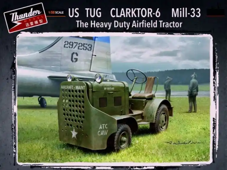 1/32 US Tug Clarktor 6 Mill-33 Thunder Model 32001 Favoriet