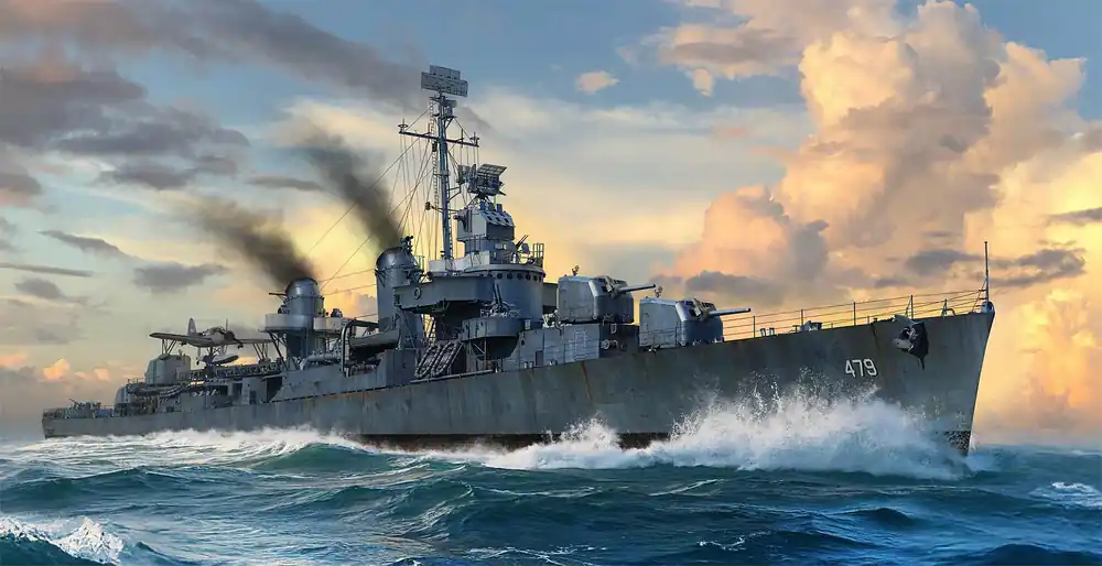 Lage Prijs 1/350 USS Stevens DD-479 I Love Kit 65308