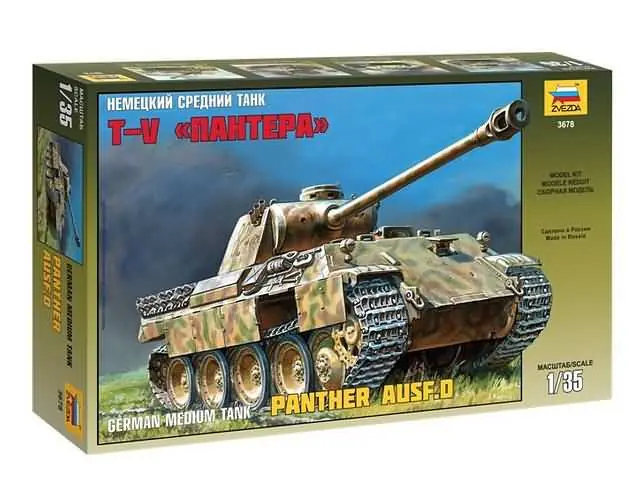 1/35 Panther Ausf.D Zvezda 3678 Veilige Betaling