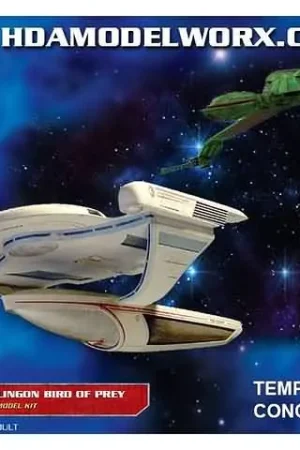 Exclusieve Aanbieding 1/1000 Star Trek U.S.S. Grissom / Klingon BoP (2-pack) Polar Lights 0957