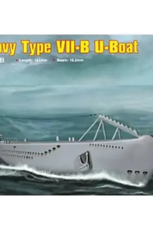 1/350 DKM Navy Type VII-B U-Boat Hobby Boss 83504 Rechtstreeks Van De Fabrikant