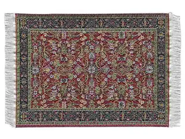 Oosters tapijt, geweven, 10×16 cm Mini Mundus 30520 Finale Uitverkoop