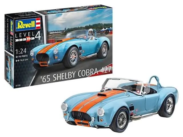1/24 ’65 Shelby Cobra 427 Revell 07708 Finale Uitverkoop