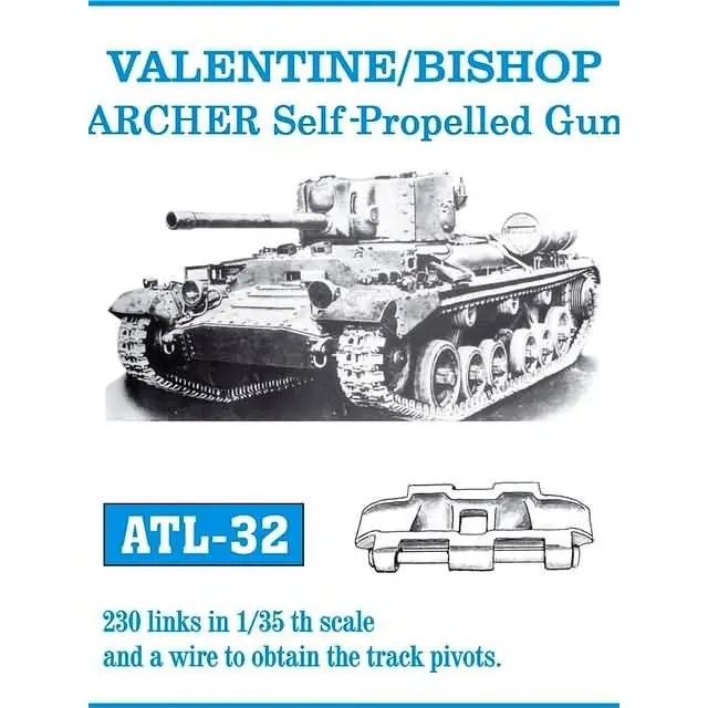 Valentine/Bishop / Archer Self-Propelled Gun Friul ATL-32 Aanbieding