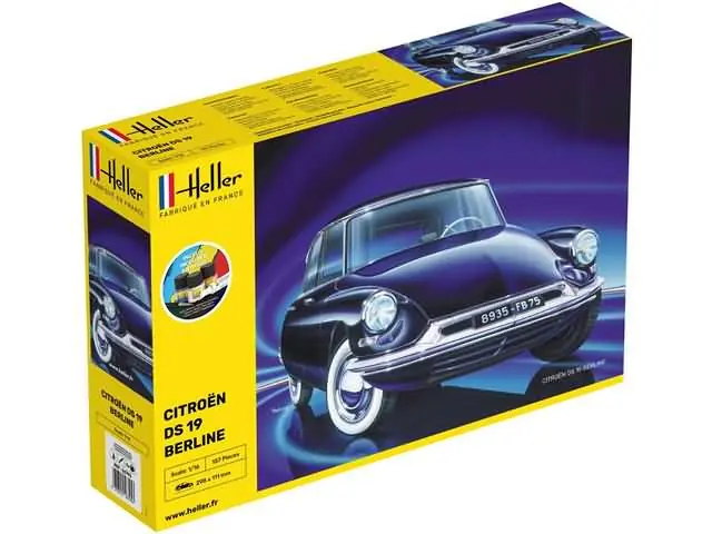 Gereduceerde Prijs 1/16 Citroën DS 19 Berline Heller 56795