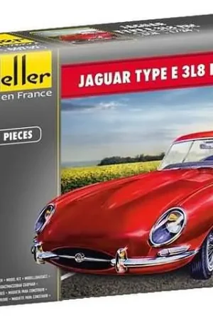 1/24 Jaguar Type E 3L8 FHC Heller 80709 Beperkte Voorraad