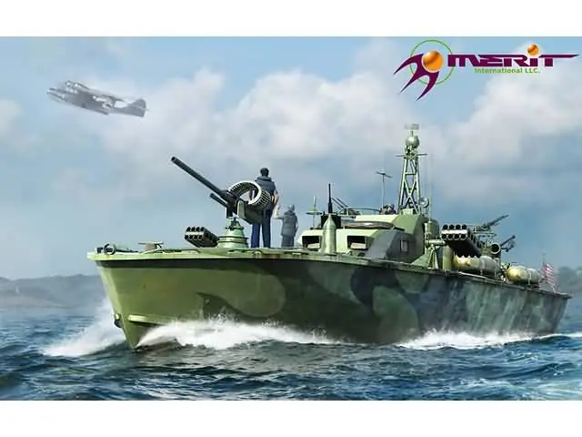 1/48 U.S. Navy Elco 80 Motor Patrol Torpedo Merit 64801 Flitsaanbieding