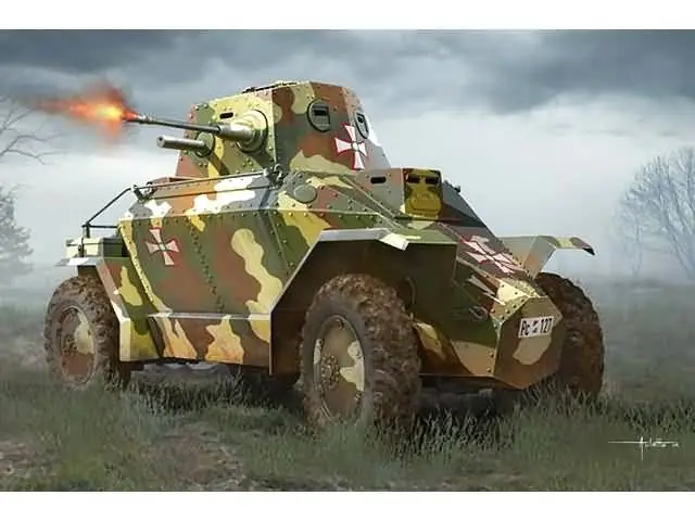 Koop Online 1/35 Hungarian 39M CSABA Armored Car Hobby Boss 83866