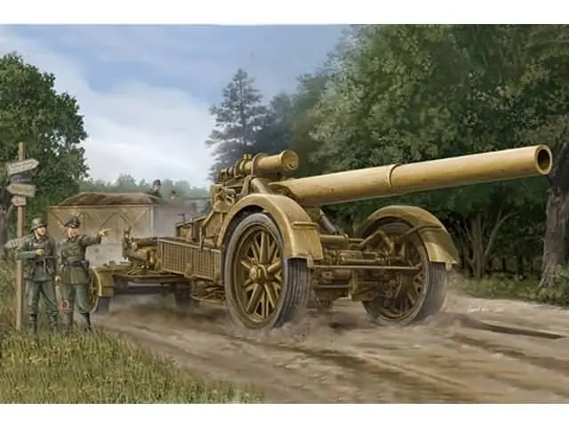 1/35 German 21 cm Morser 18 Heavy Artillery Trumpeter 02314 Bestseller