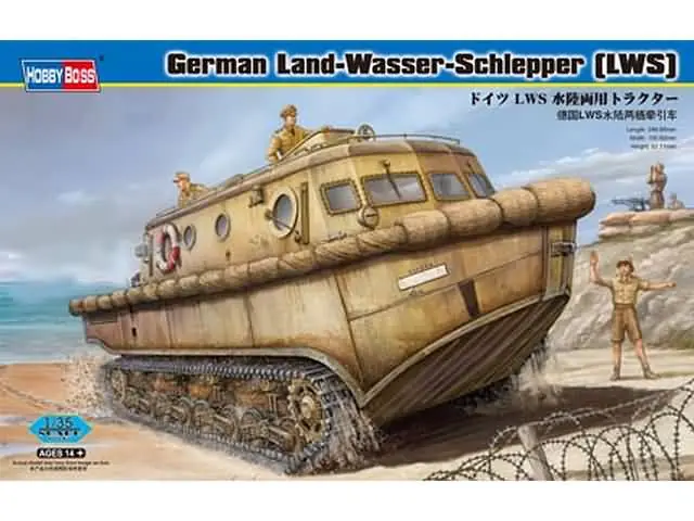 Aanbieding 1/35 Deutsche Land-Wasser Schlepper Hobby Boss 82430