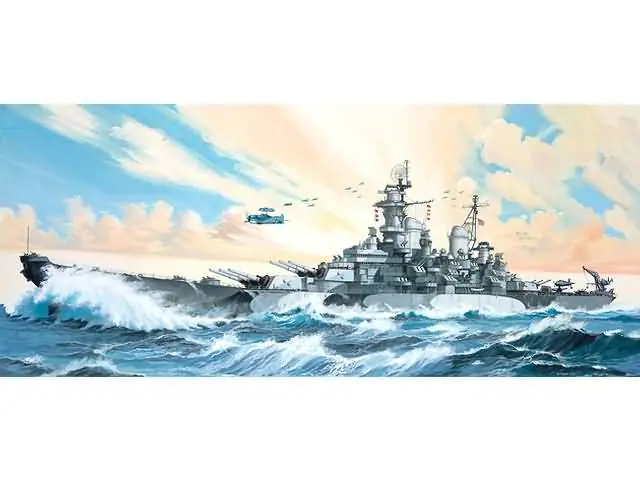 1/535 U.S.S. Missouri Revell 05092 Speciale Aanbieding