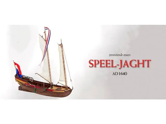 Nieuw 1/50 Speel-Jaght AD 1640 Kolderstok speel-jaght