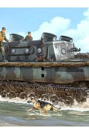 1/35 German Land-Wasser-Schlepper Early type Hobby Boss 82465 Beperkte Voorraad