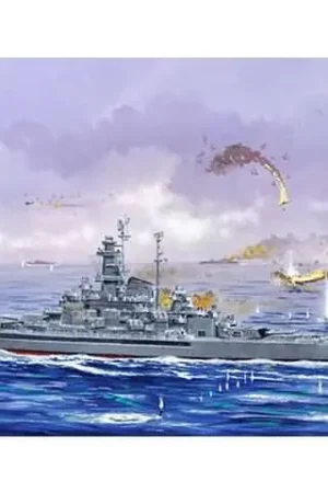 1/700 US BB-57 S. Dakota Trumpeter 05760 Hoge Kwaliteit