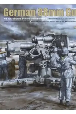 1/35 German 88mm Gun Flak36 Border Model BT-013 Meest Verkocht