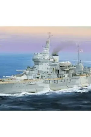1/350 Battleship HMS Warspite 1942 Trumpeter 05325 Veilige Betaling